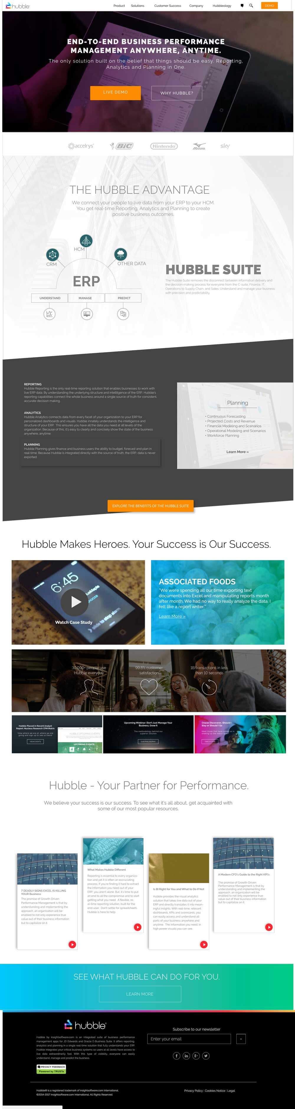 gohubble home page gen 1.5