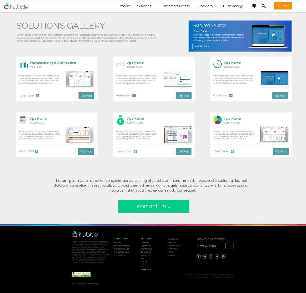 gohubble app gallery page