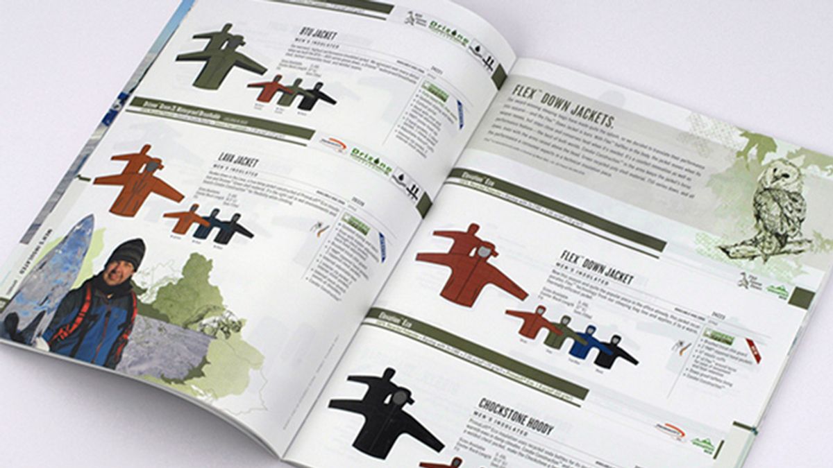 Sierra Designs catalog jacket page