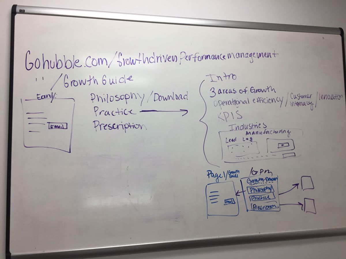 Growth performance mangement flow