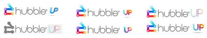 Hubble UP logo concepts