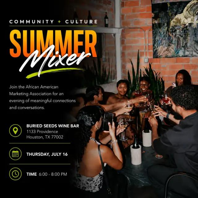 Community & Culture Summer Mixer