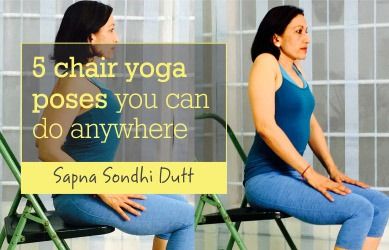 5 Chair Yoga Poses You Can Do Anywhere