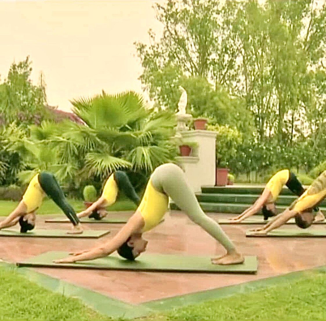 ‘Sun Salutation’ or ‘Surya Namaskar’ With Posture Names And Associated Mantras.