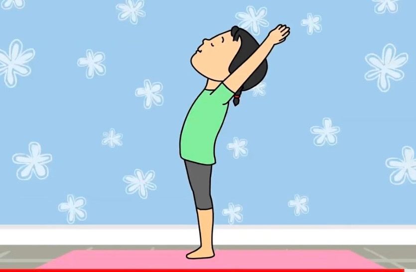 Teaching Surya Namaskar to Very Young Yogis