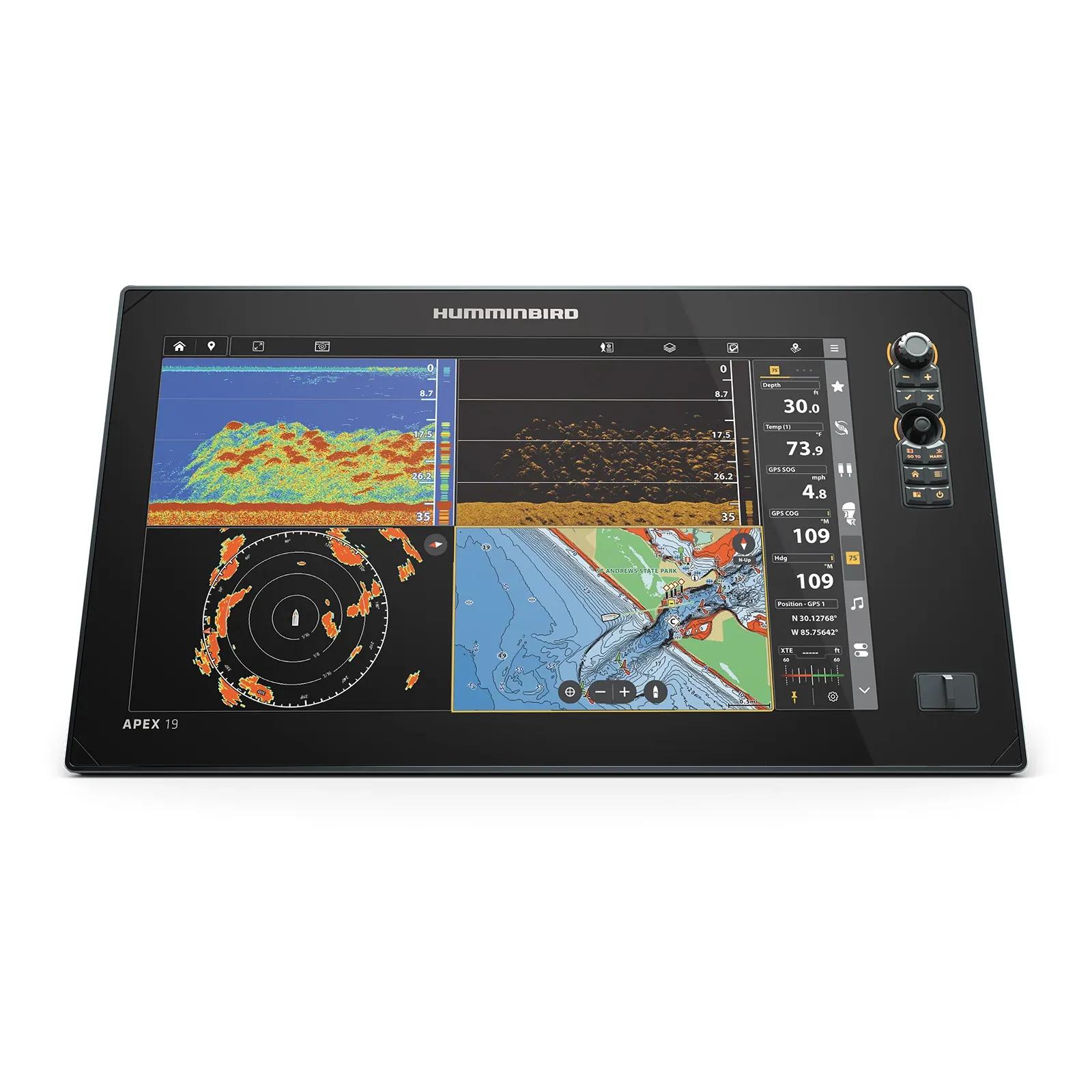 Echosonda Humminbird APEX 19 MSI+ CHARTPLOTTER - ujęcie 5