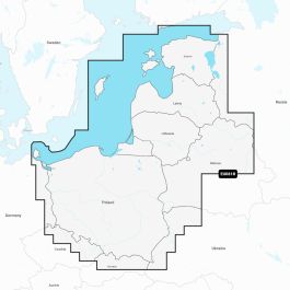 Mapa Navionics+ Morze Bałtyckie, wschodnie wybrzeże - ujęcie 2