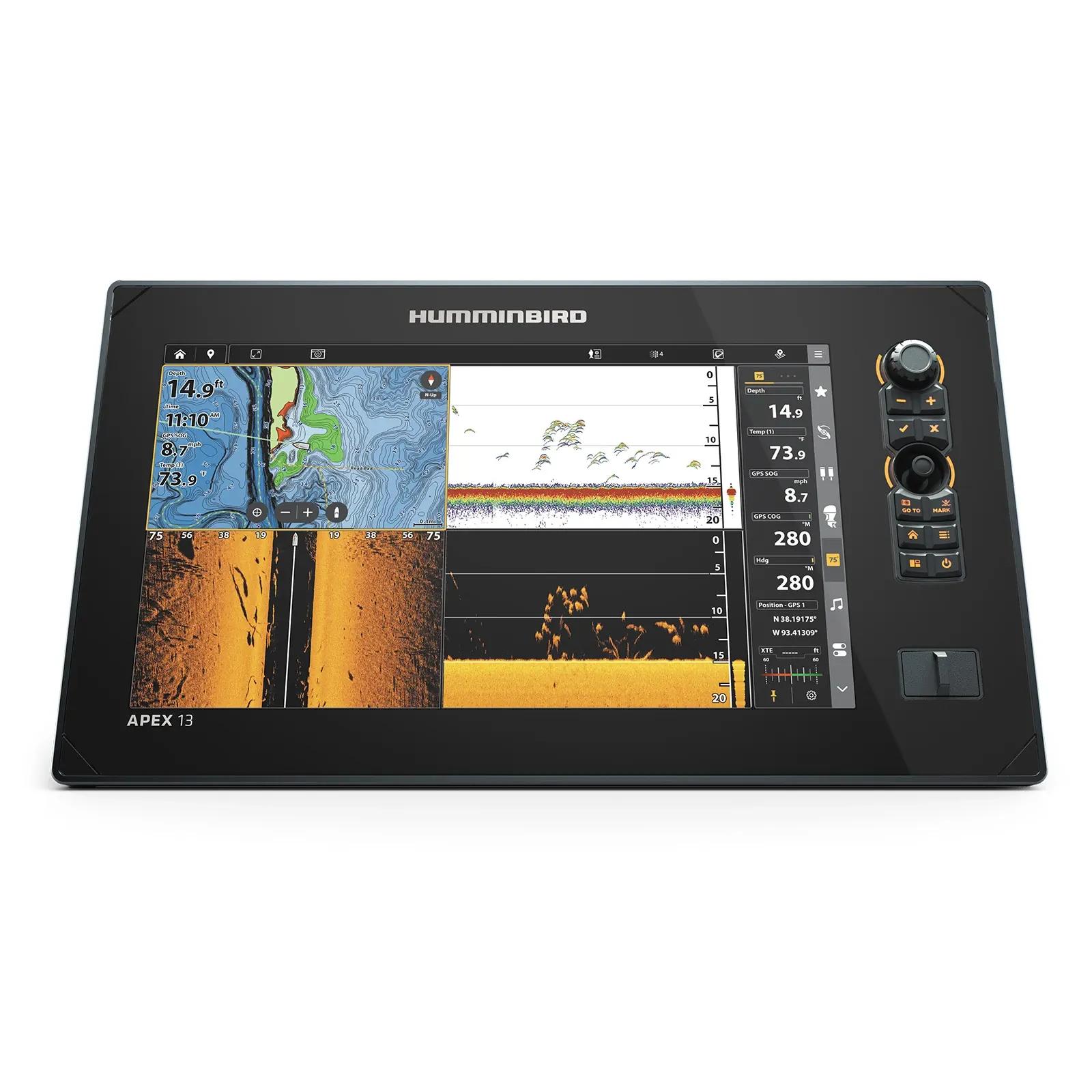 Echosonda Humminbird APEX 13 MSI+ CHARTPLOTTER - ujęcie 4