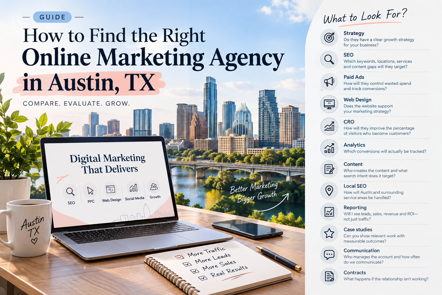How to Find the Right Online Marketing Agency in Austin, TX