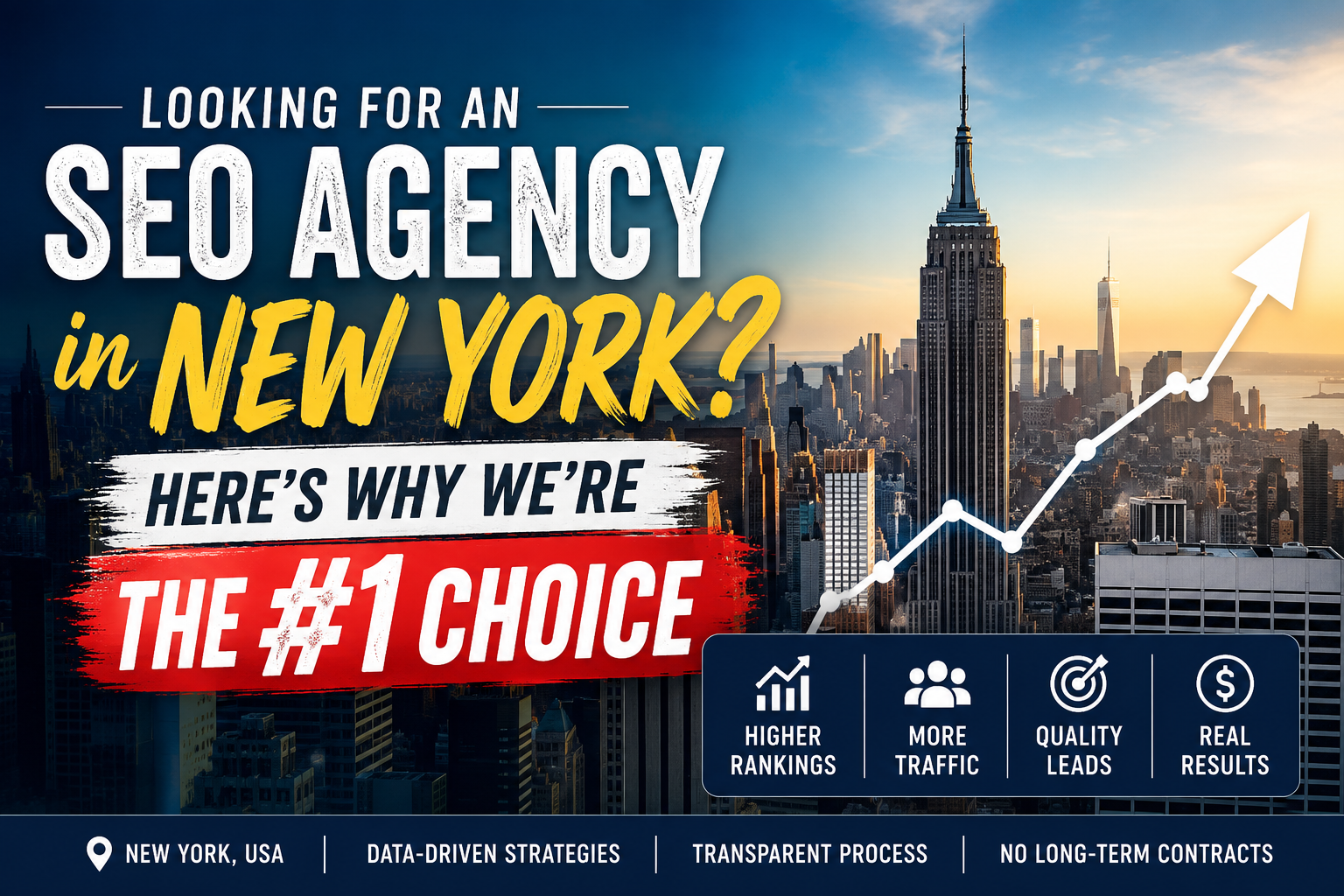 SEO Agency in New York helping businesses improve Google rankings, increase organic traffic, and generate more leads.