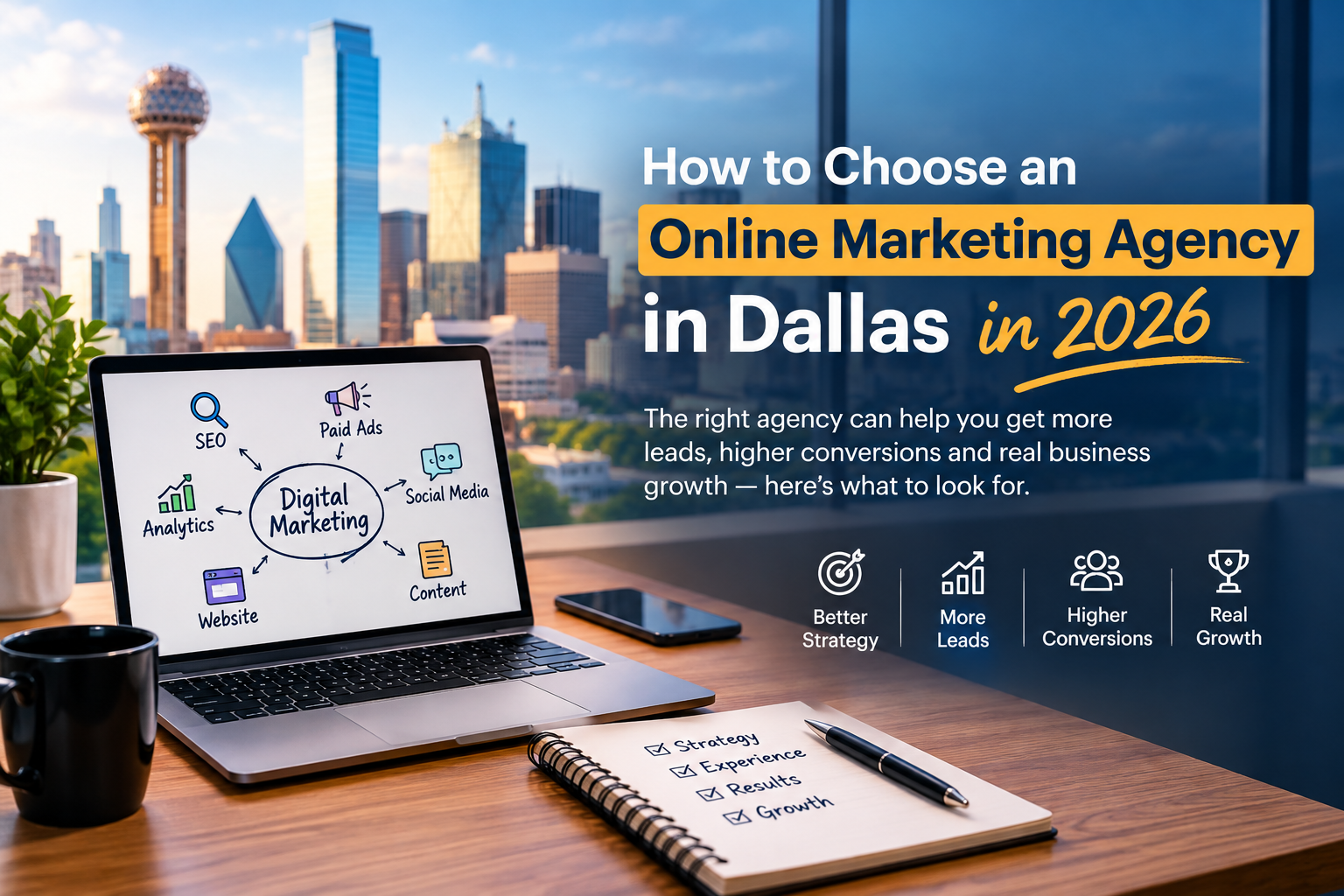 How to choose an online marketing agency in Dallas in 2026