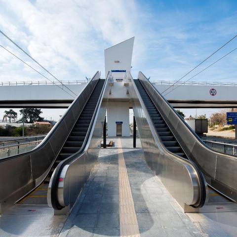 Antalya Tram Escalators