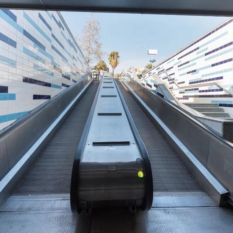 Antalya Tram Underpass Moving Walkway