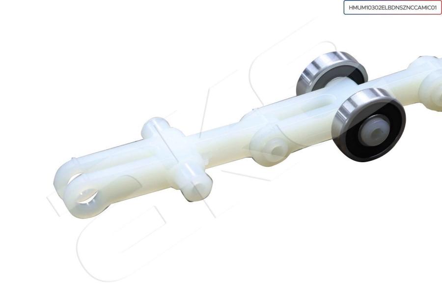 HANDRAIL HORN BEARING - GLASS BALUSTRADE PLASTIC DOUBLE BEARING 19-PCS