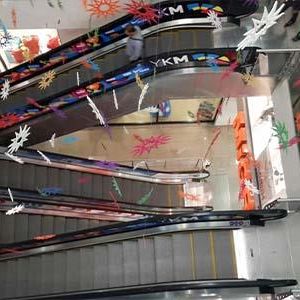 Erzurum Palerium Shopping Mall Escalator