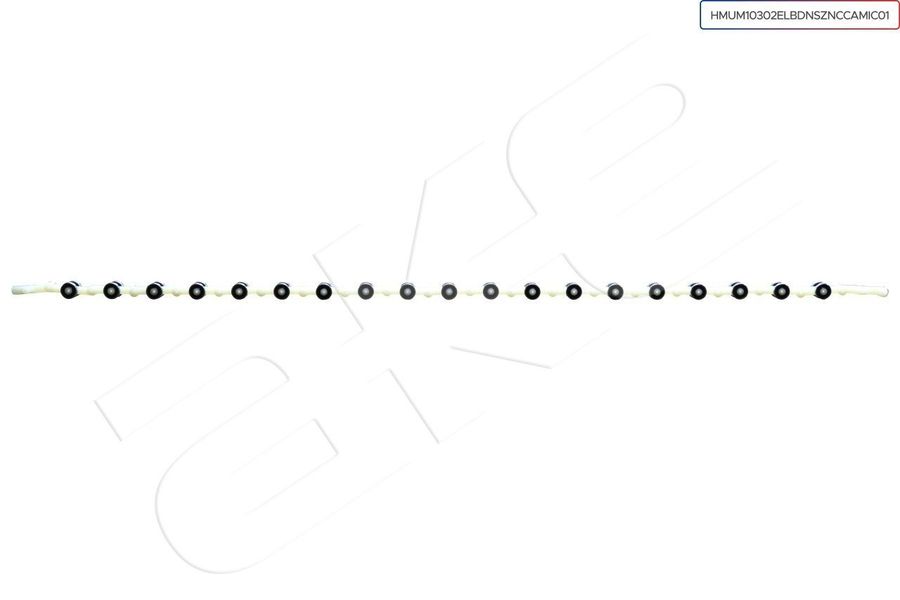 HANDRAIL HORN BEARING - GLASS BALUSTRADE PLASTIC DOUBLE BEARING 19-PCS