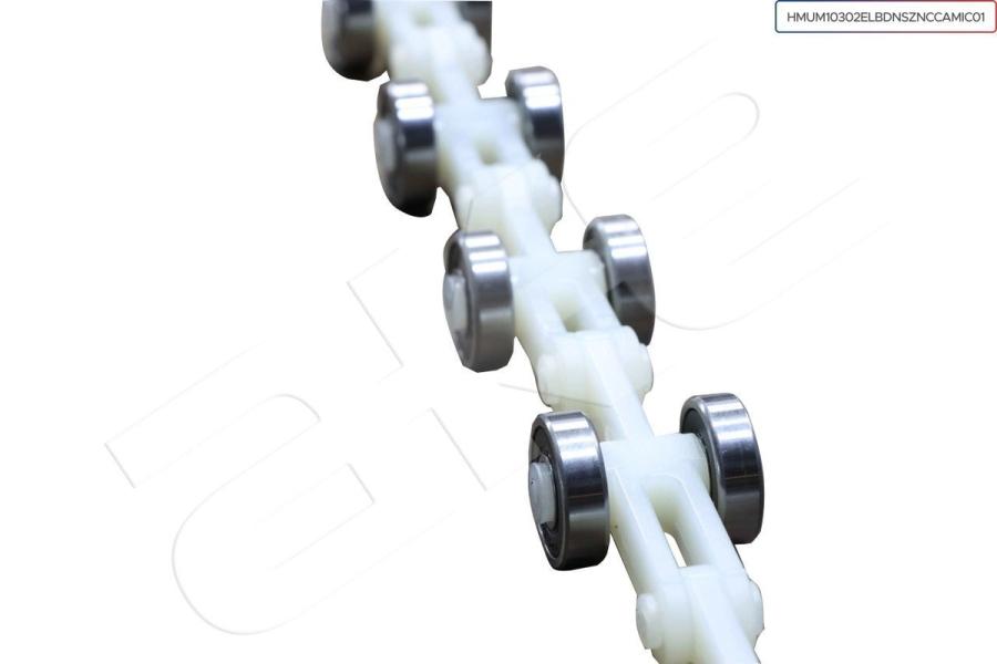 HANDRAIL HORN BEARING - GLASS BALUSTRADE PLASTIC DOUBLE BEARING 19-PCS