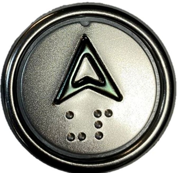 CALL BUTTON B1ENP SINGLE DOWN
