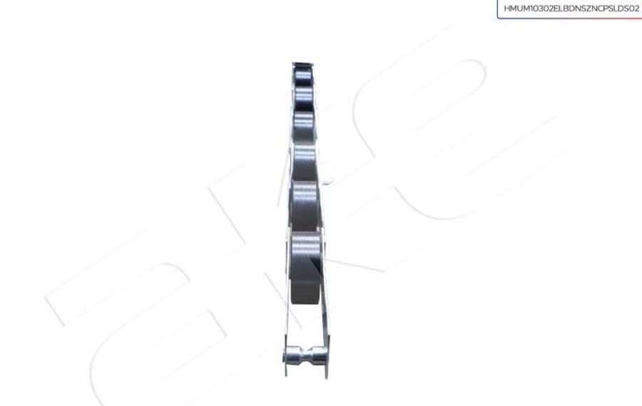 HANDRAIL HORN BEARING - STAINLESS BALUSTRADE METAL DOUBLE BEARING 17-PCS