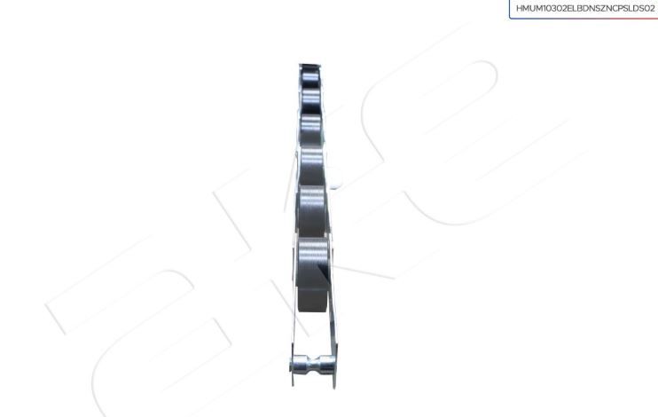 HANDRAIL HORN BEARING - STAINLESS BALUSTRADE METAL DOUBLE BEARING 17-PCS