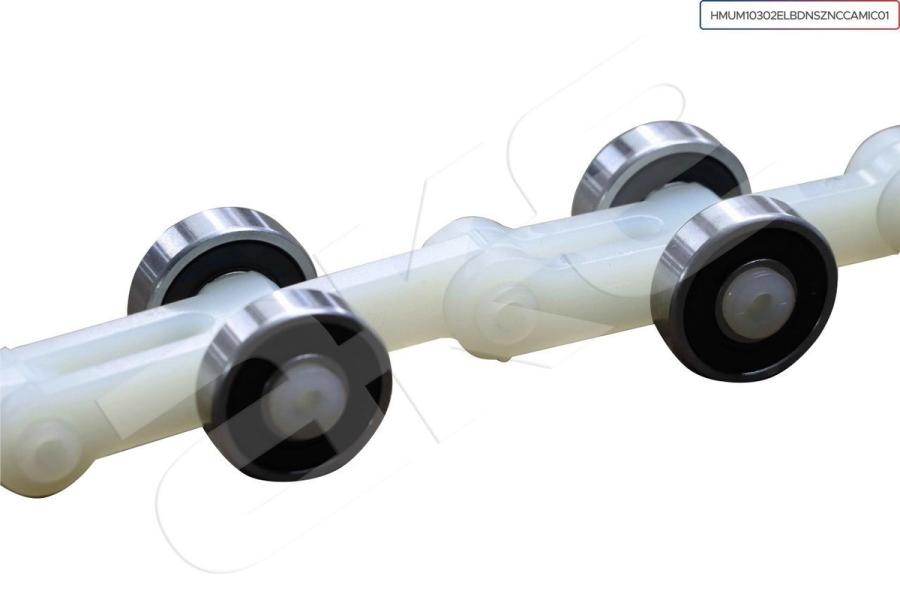 HANDRAIL HORN BEARING - GLASS BALUSTRADE PLASTIC DOUBLE BEARING 19-PCS