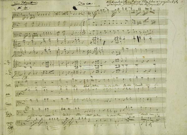 Manuscritos de Mozart: o que sua caligrafia revela