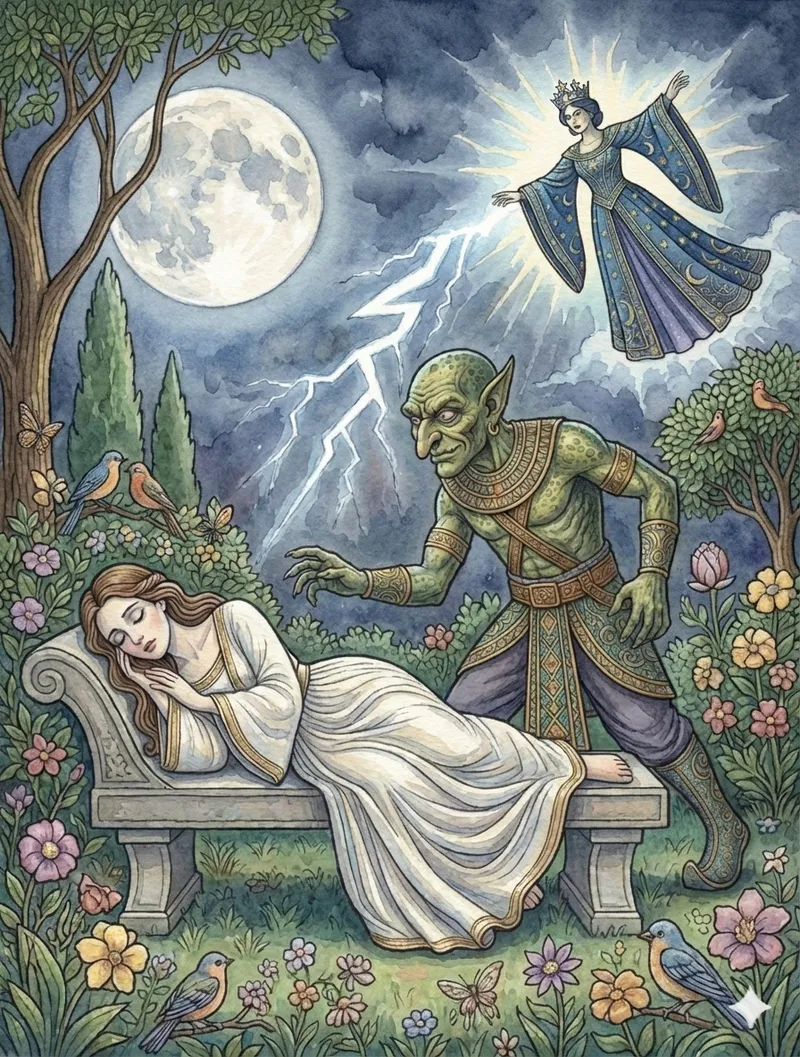 Monostatos in the Garden