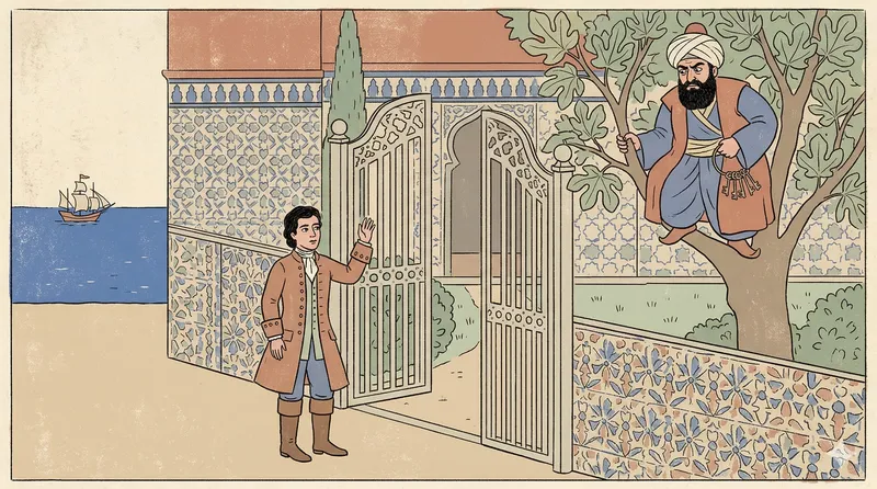 Die Entführung aus dem Serail — Arrival at the Palace