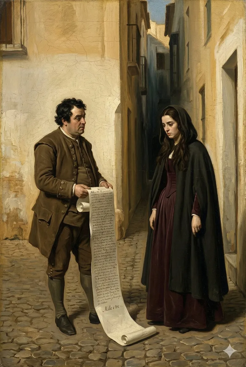 Don Giovanni — Elvira's Fury and the Catalogue