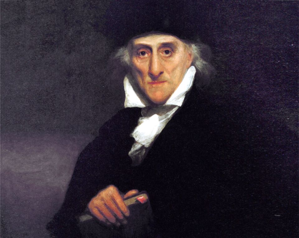 Portrait of Lorenzo Da Ponte attributed to Samuel Morse, New York Yacht Club