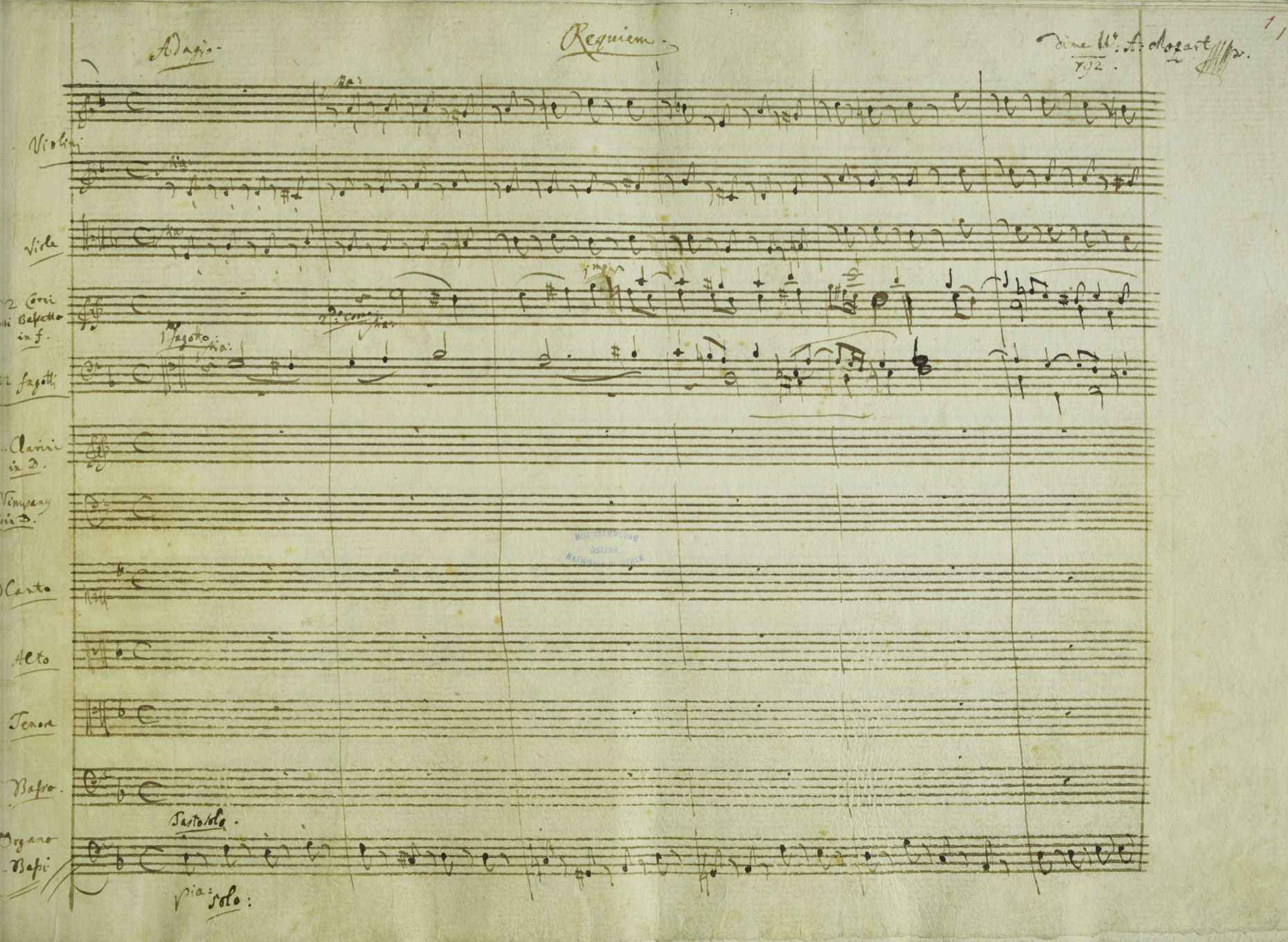 Requiem in D minor (K.626) | The Mozart Portal