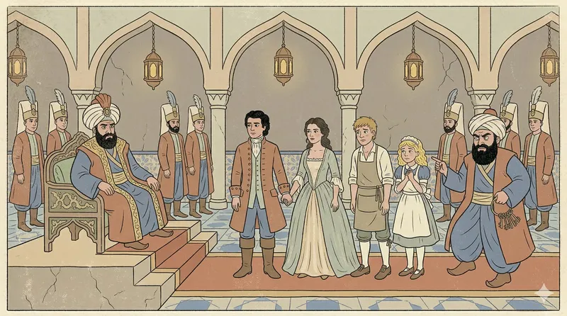 Die Entführung aus dem Serail — Capture and Judgment