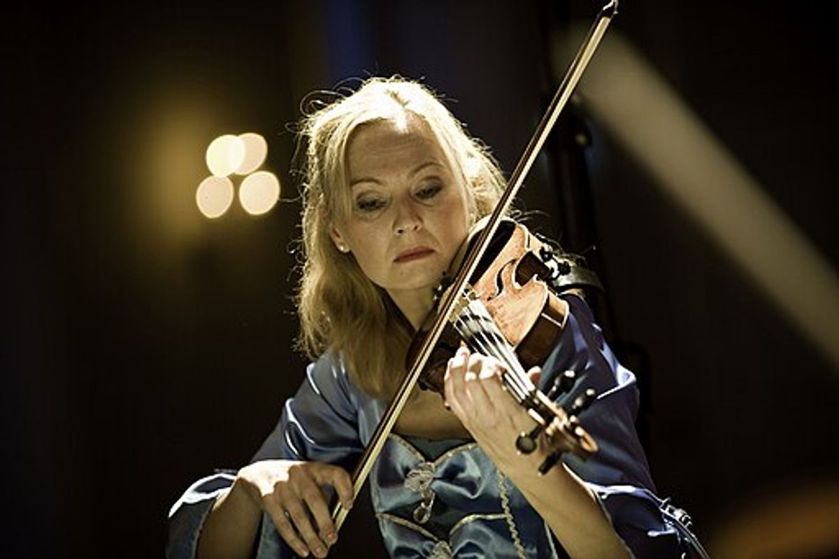 Angelika Lichtenstern en el estreno de los Conciertos del Palacio de Nymphenburg 18.10.08