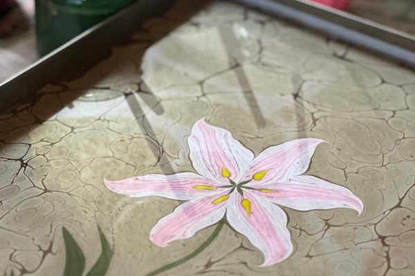 PAPER MARBLING WORKSHOP: Explore the Art of Ebru Marbling — 4