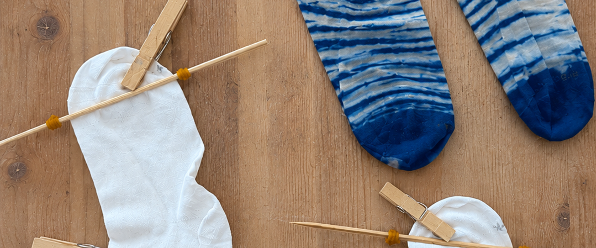 INDIGO TIE-DYE SOCKEN KINDER WORKSHOP
