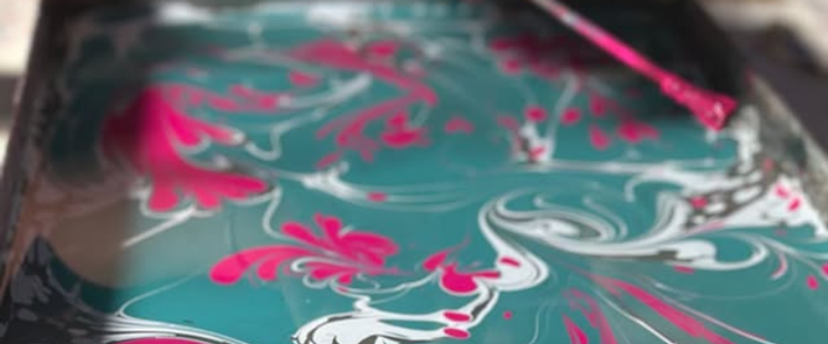 PAPER MARBLING WORKSHOP: Explore the Art of Ebru Marbling
