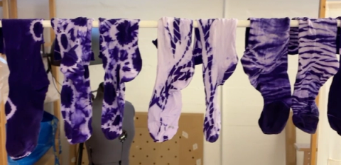 INDIGO TIE-DYE SOCKEN KINDER WORKSHOP