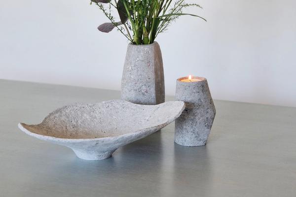 SCULPTING WITH PAPER: A Workshop in three-dimensional design with paper pulp — 3
