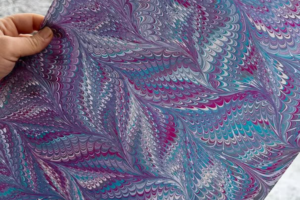 PAPER MARBLING WORKSHOP: Explore the Art of Ebru Marbling — 2