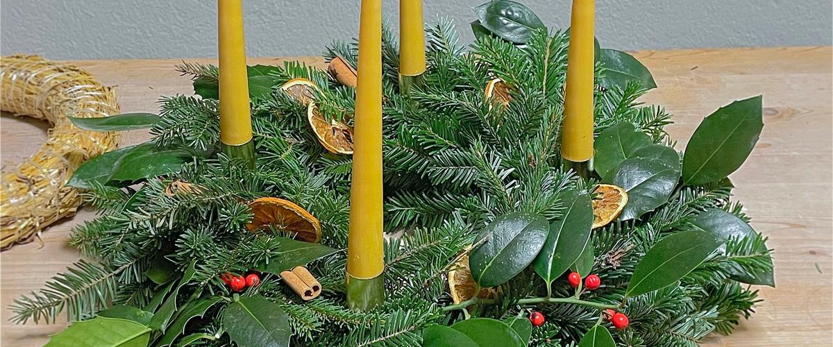 ADVENTSKRANZ: Ein festlicher Workshop