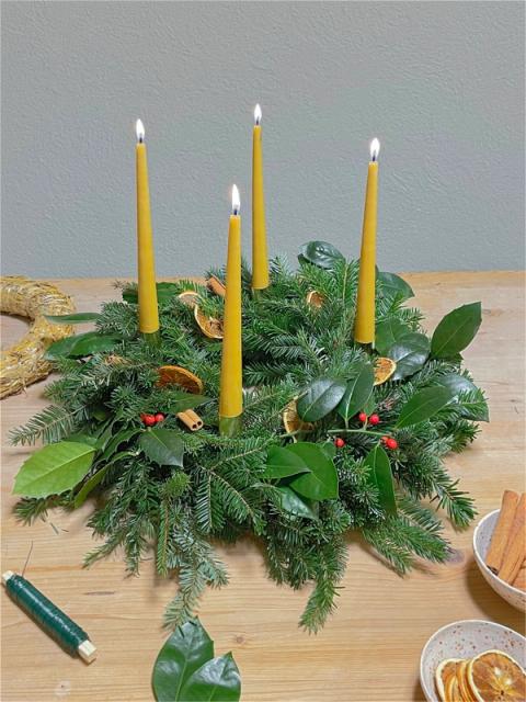 ADVENTSKRANZ: Ein festlicher Workshop