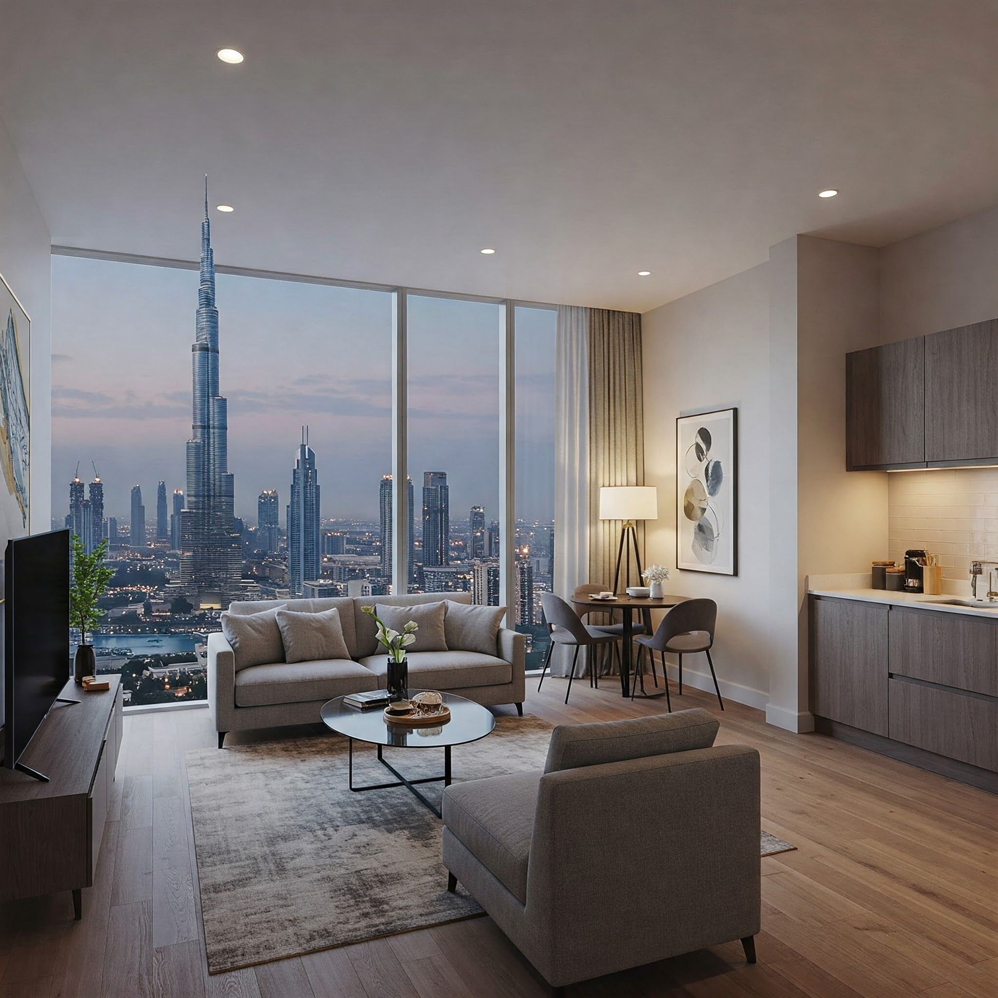 1 Bedroom Apartments for sale Near Burj Khalifa