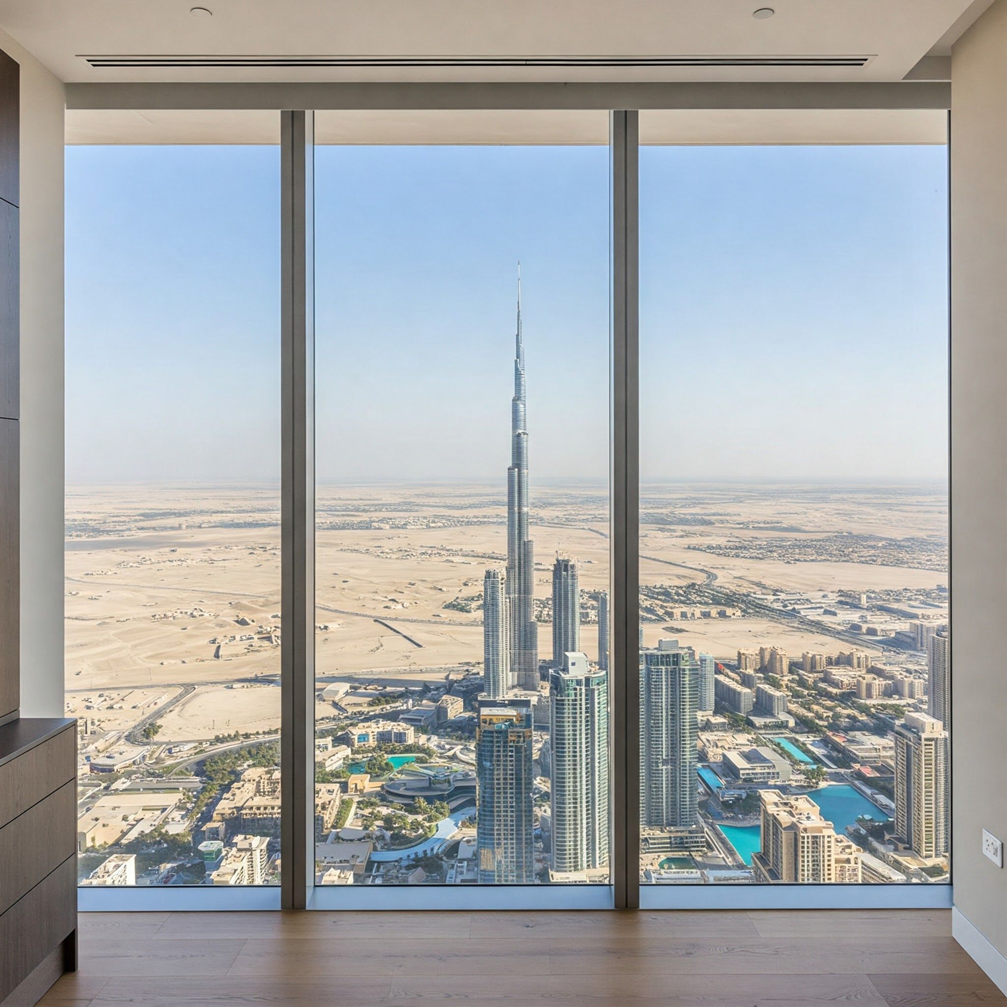 How Much Costly is 1 BHK for Rent in Burj Khalifa?