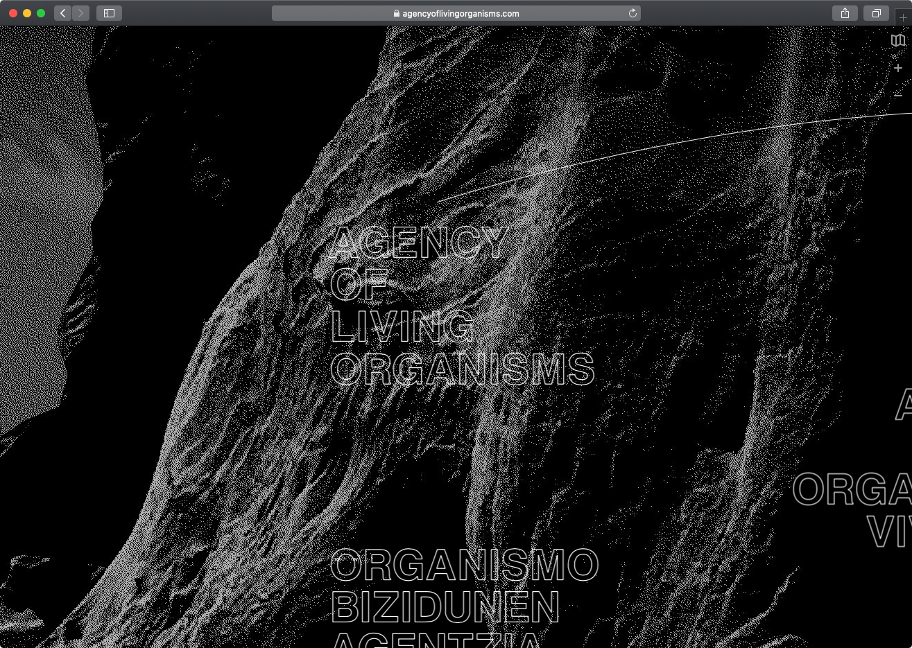 Skjermdump av nettside