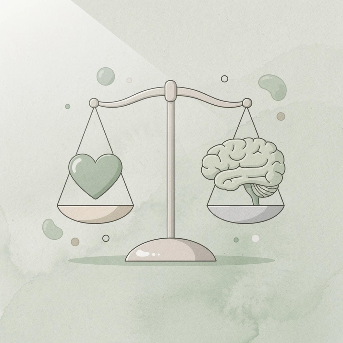 Balance scale icon representing the trade-off decision between serverless and traditional approaches