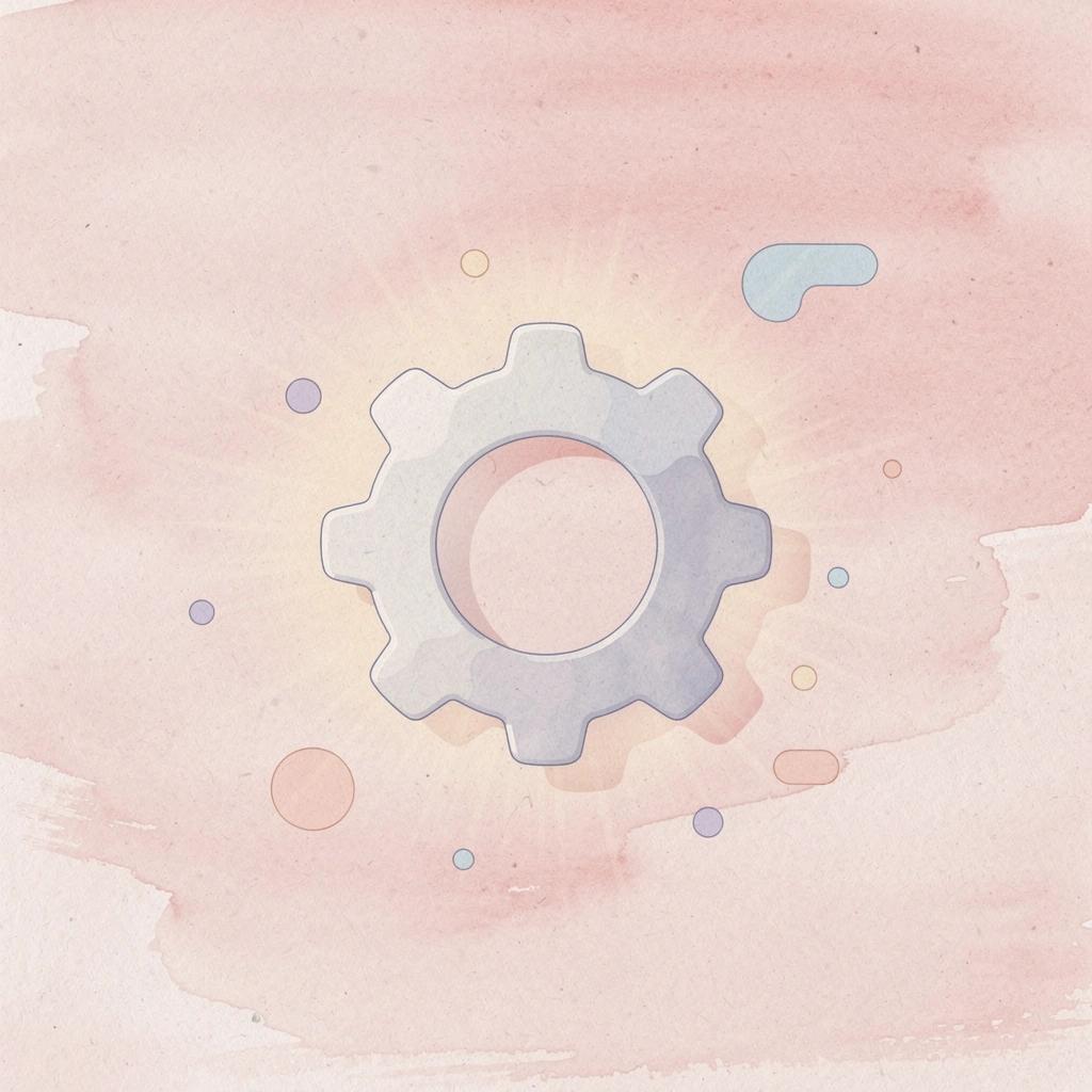 Gear icon representing AI layer enhancement