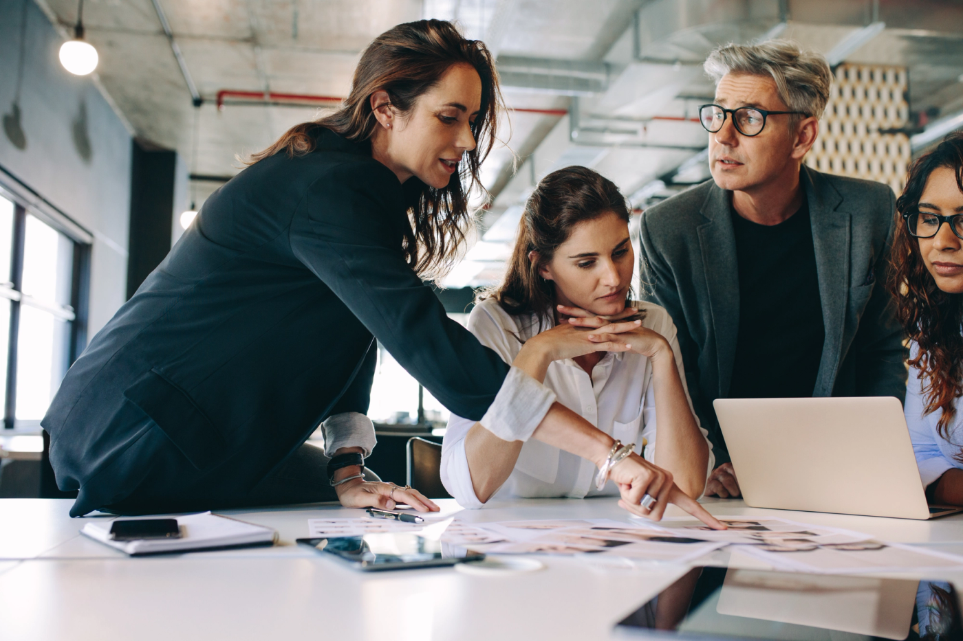 person in a meeting - How to Find a Cofounder 