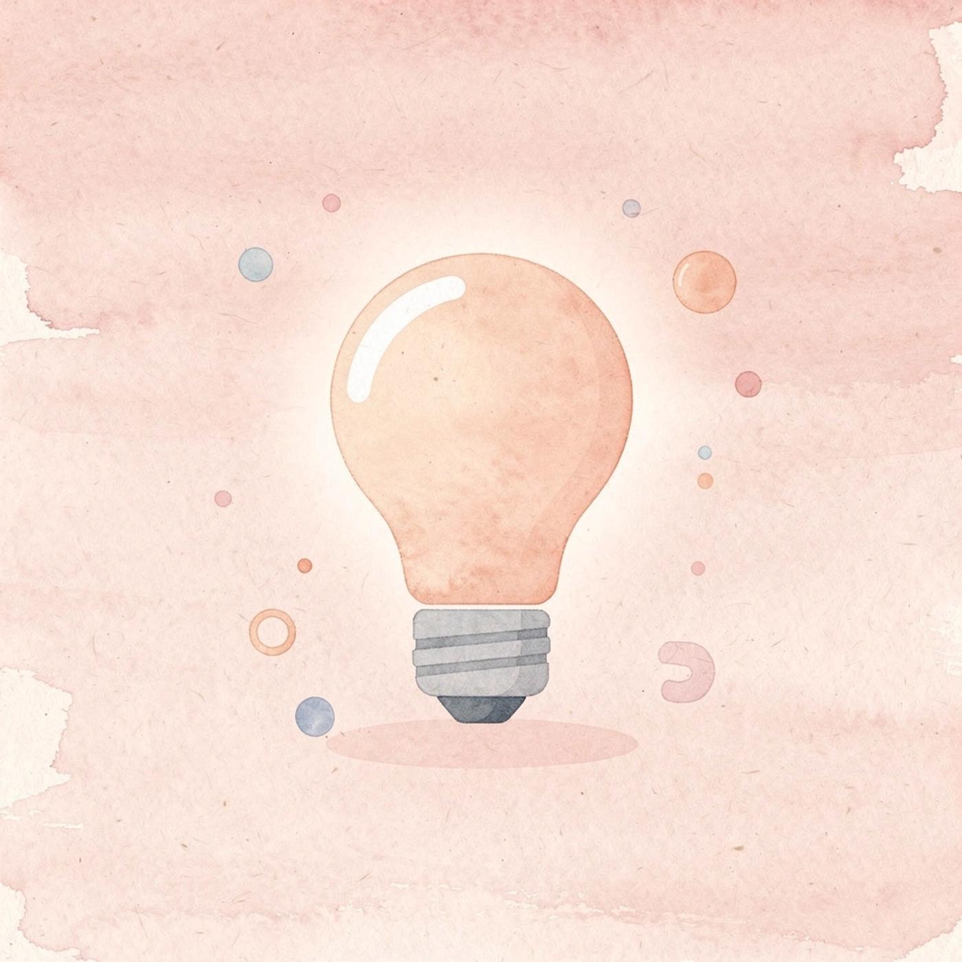Lightbulb icon representing key insight about business fundamentals