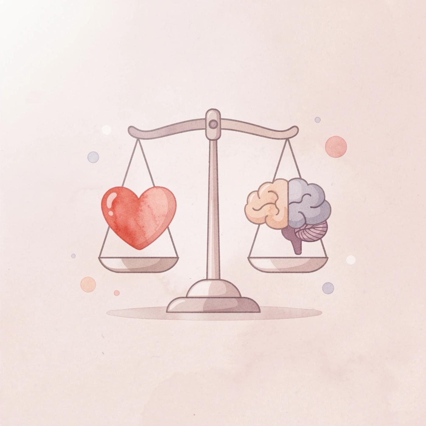 Balance scale showing speed versus perfection trade-off