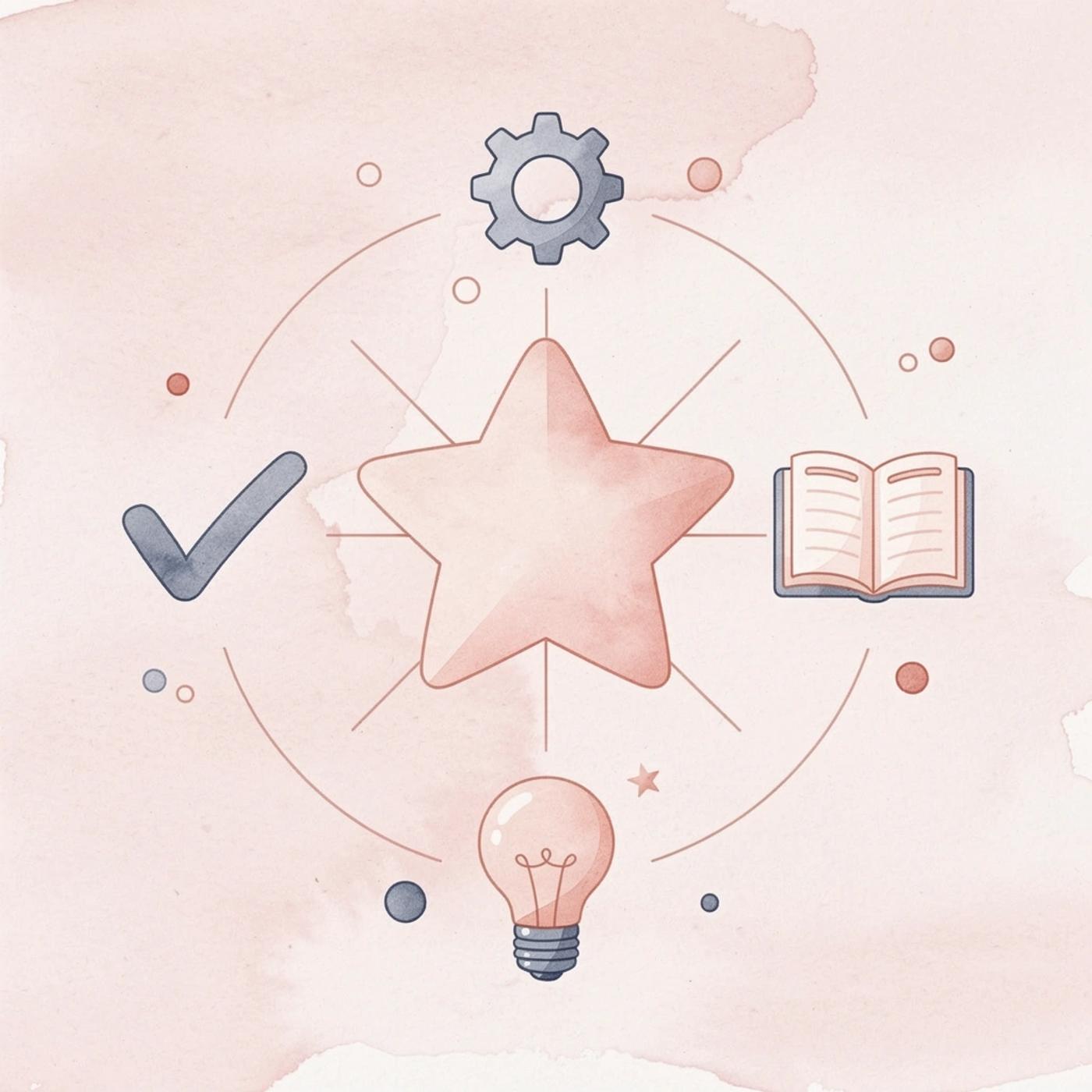 Hub diagram showing coding at the center connected to hosting, payments, security, and marketing platforms